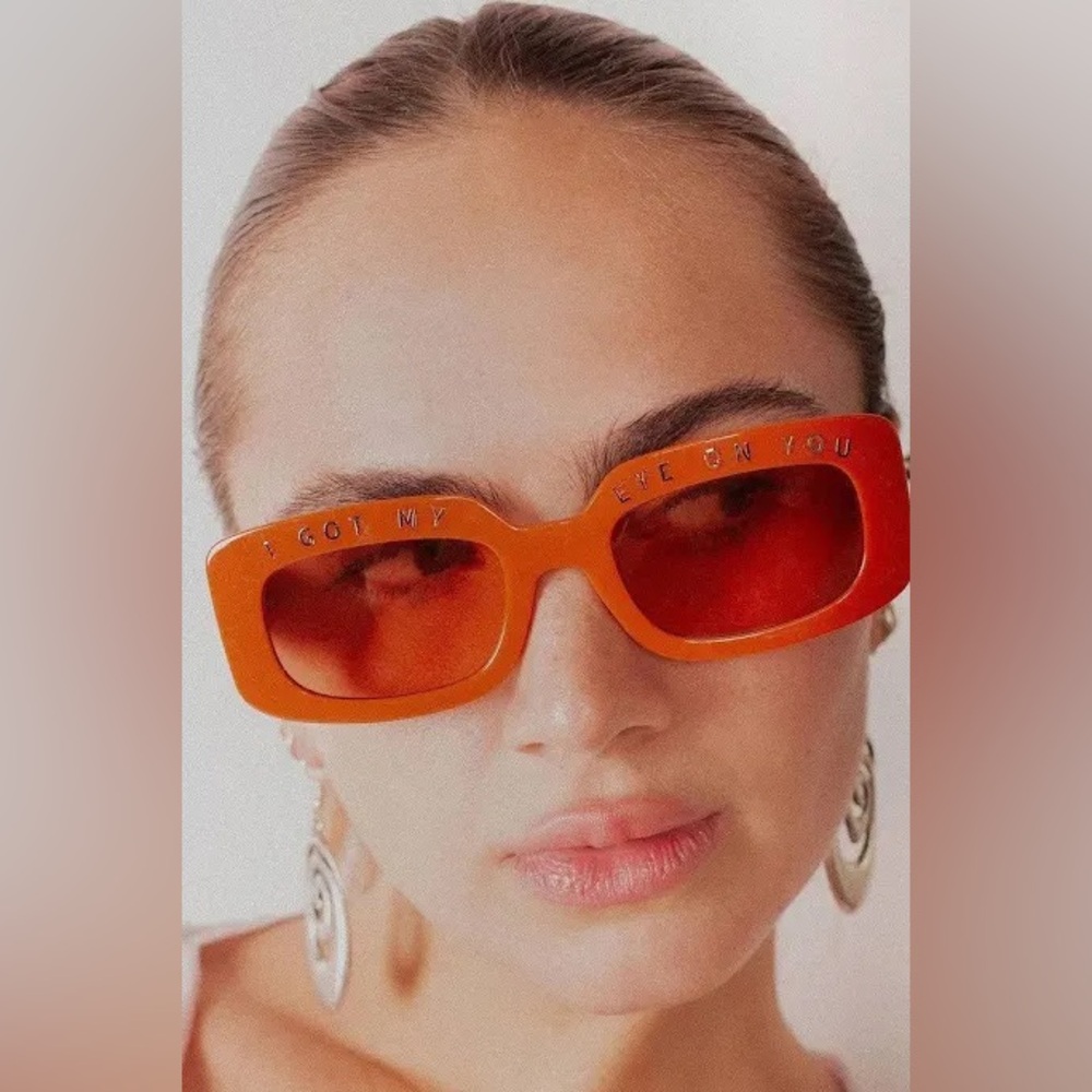 Indy x Free People sunnies in orange
